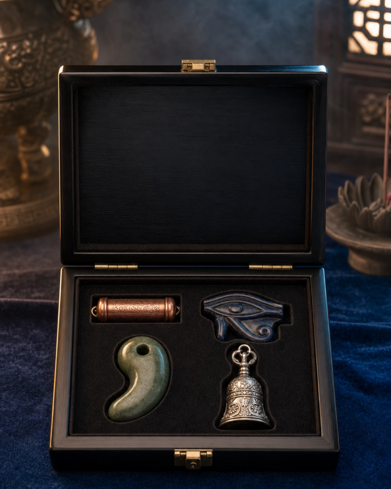"Global Exorcist" Travel Set — World Protection Quartet, hero view